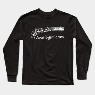 Analogirl - White Long Sleeve T-Shirt